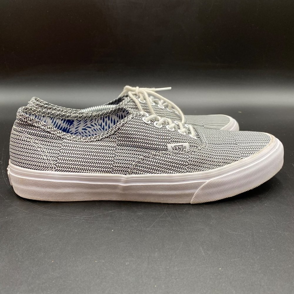 Vans Black/White Sneakers Women's Size 10 - Picture 5 of 11